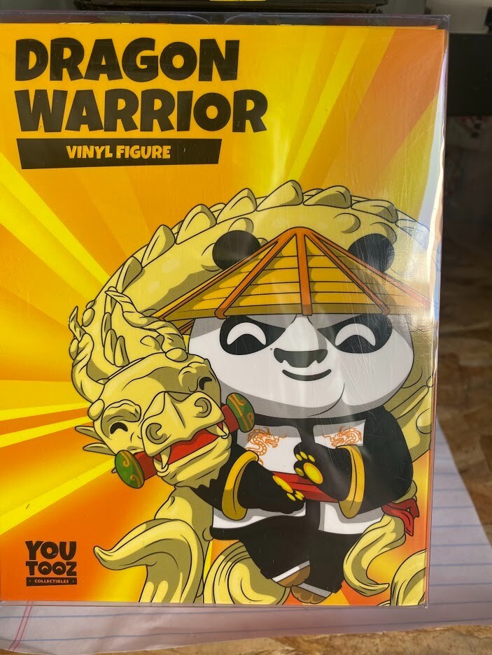 Youtooz Kung Fu Panda Dragon Warrior 2022 SDCC Fugitive Toys Ready to Ship