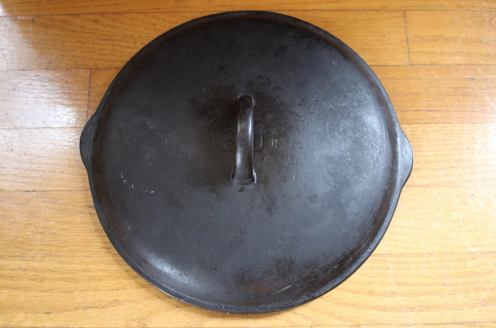 Vintage BSR Birmingham Stove & Range #8 Cast Iron Lid marked 8 D H