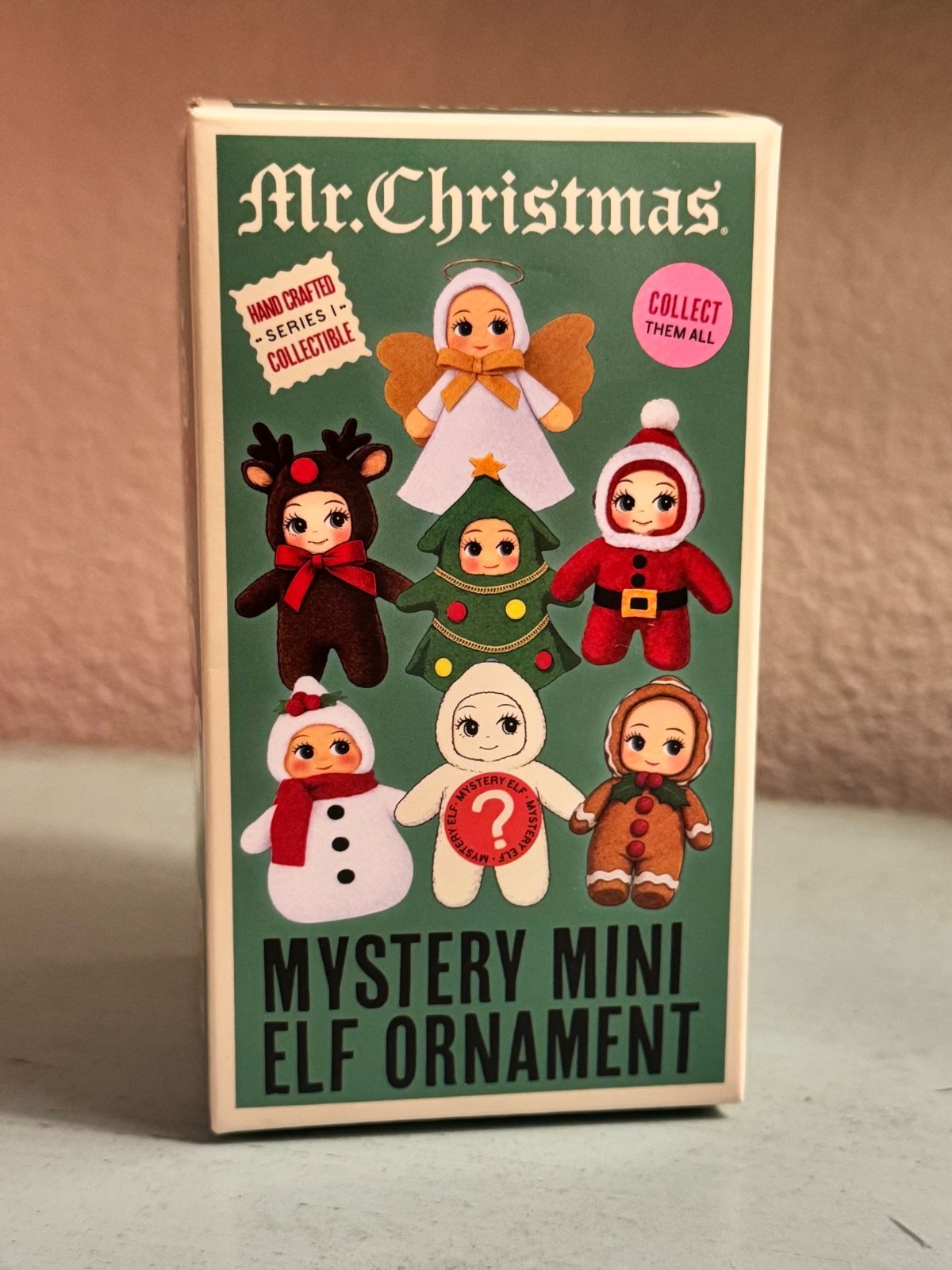 Mr. Christmas Mystery Mini Elf Ornament 2026 NEW Sealed Blind Box