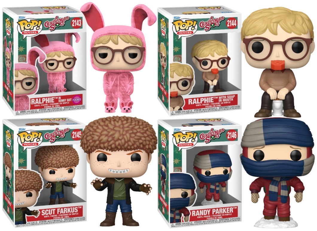 A Christmas Story Funko Pop Complete Set (4) A Christmas Story Funko Pop Complete Set (4)