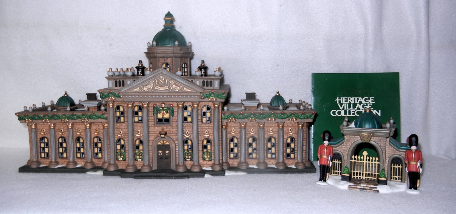 Department  56 Ramsford Palace Limited Ed. Dickens Village Series Incomplete Set