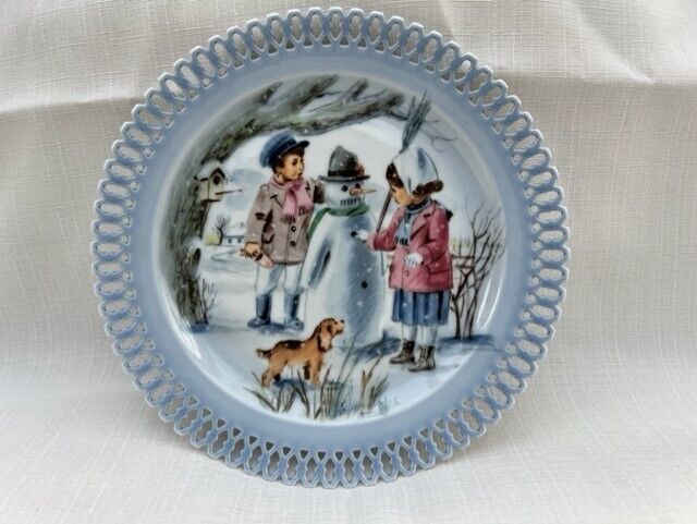 Bing and Grondahl plate set “Seasons Remembered”with boxes - FULL SET.