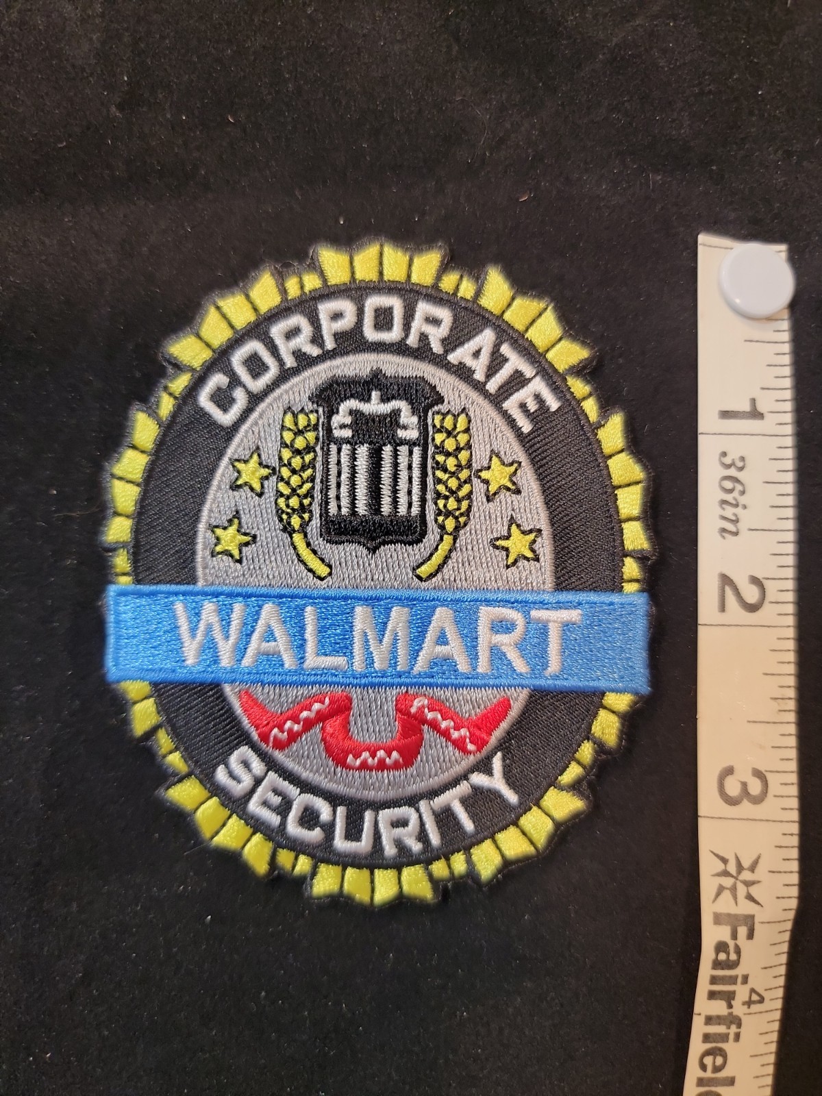 Corporate Walmart Security Patch NEW W/ Tag 