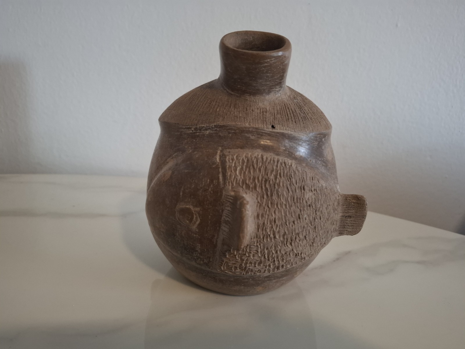 Pre-Columbian Ceramic Vessel the Chorrera culture of Ecuador (apx. 1300–300 BCE)