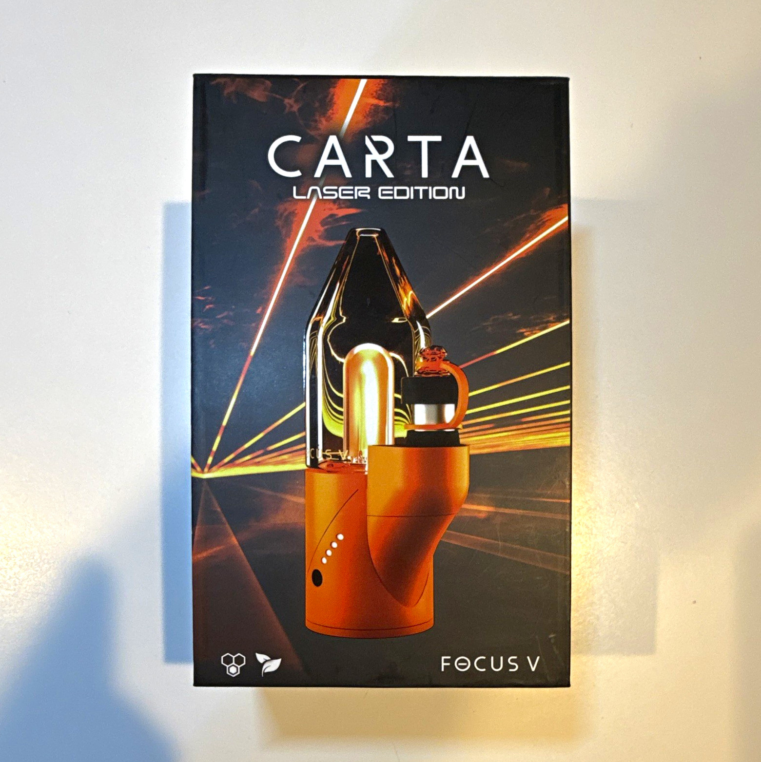 Focus V CARTA Laser Edition w/ Built-In LED & Case Orange