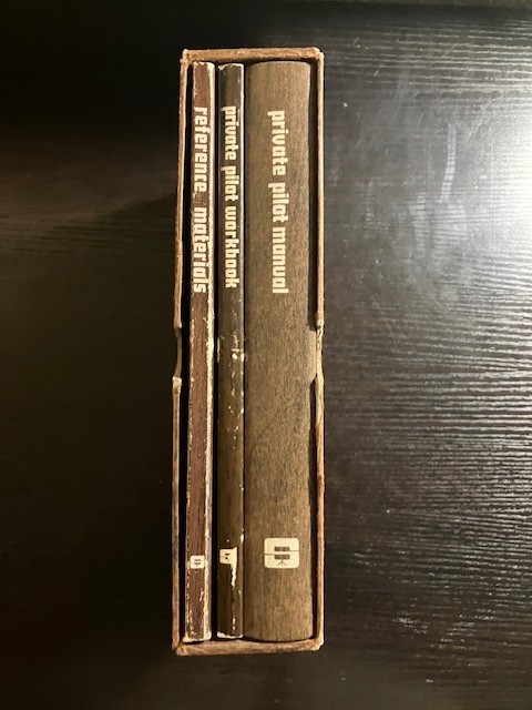 Vintage 1972-1974 Private Pilot Course Materials, Manual, Workbook w/xtra info