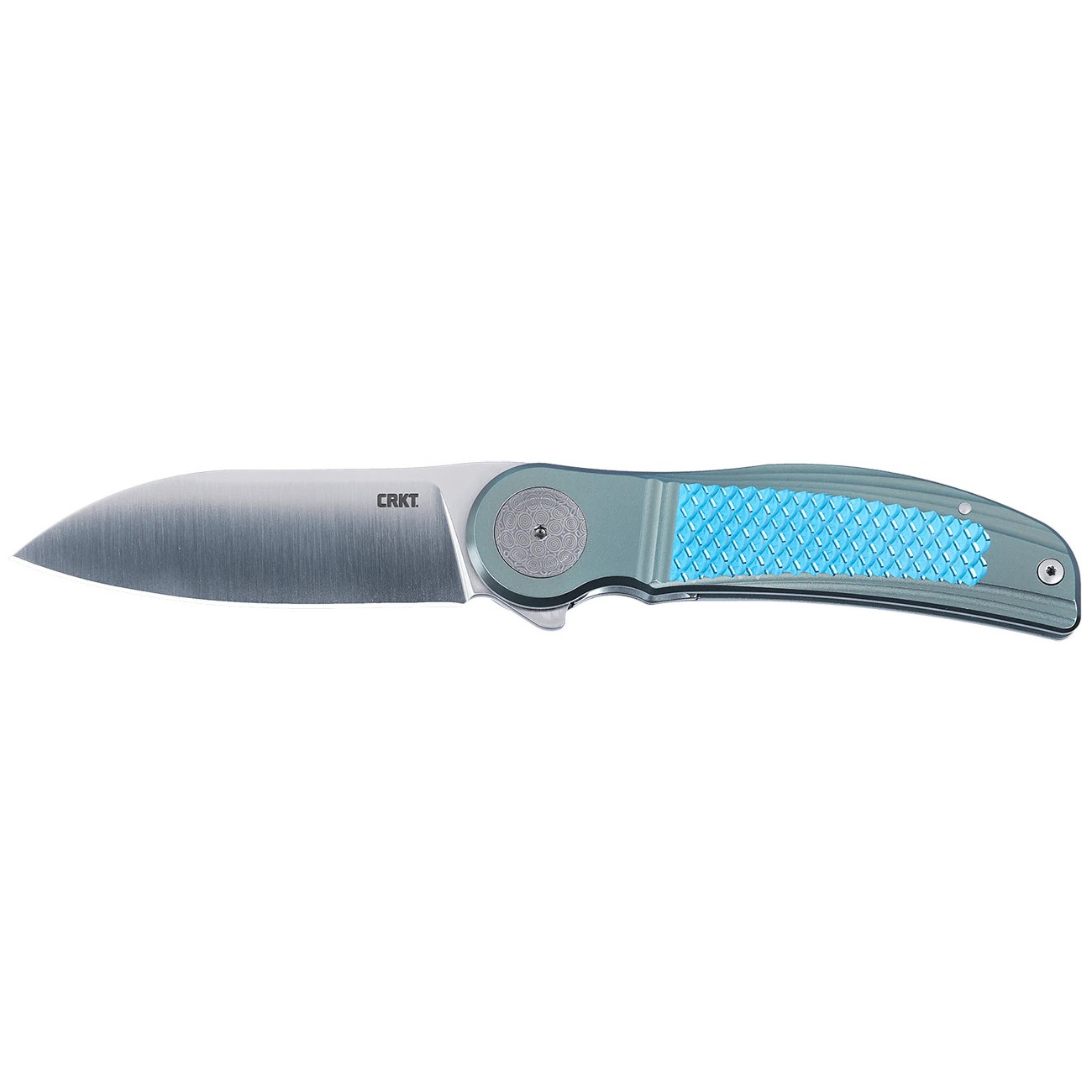CRKT 4000 Monument Folding Knife Böhler M390 Titanium Hanlde Italy New Sealed