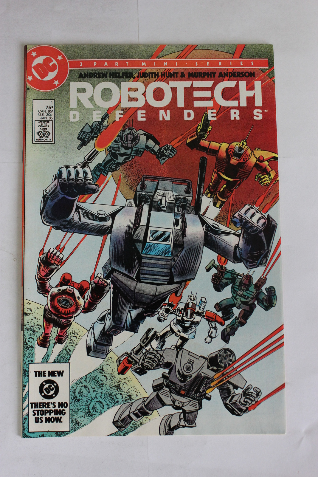 Robotech Defenders #1 Direct Edition (1985) Robotech Defenders NM