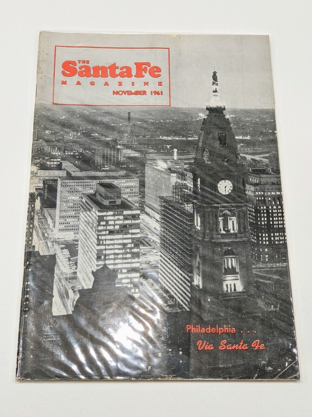 The Santa Fe Magazine November 1961 Philadelphia via Santa Fe