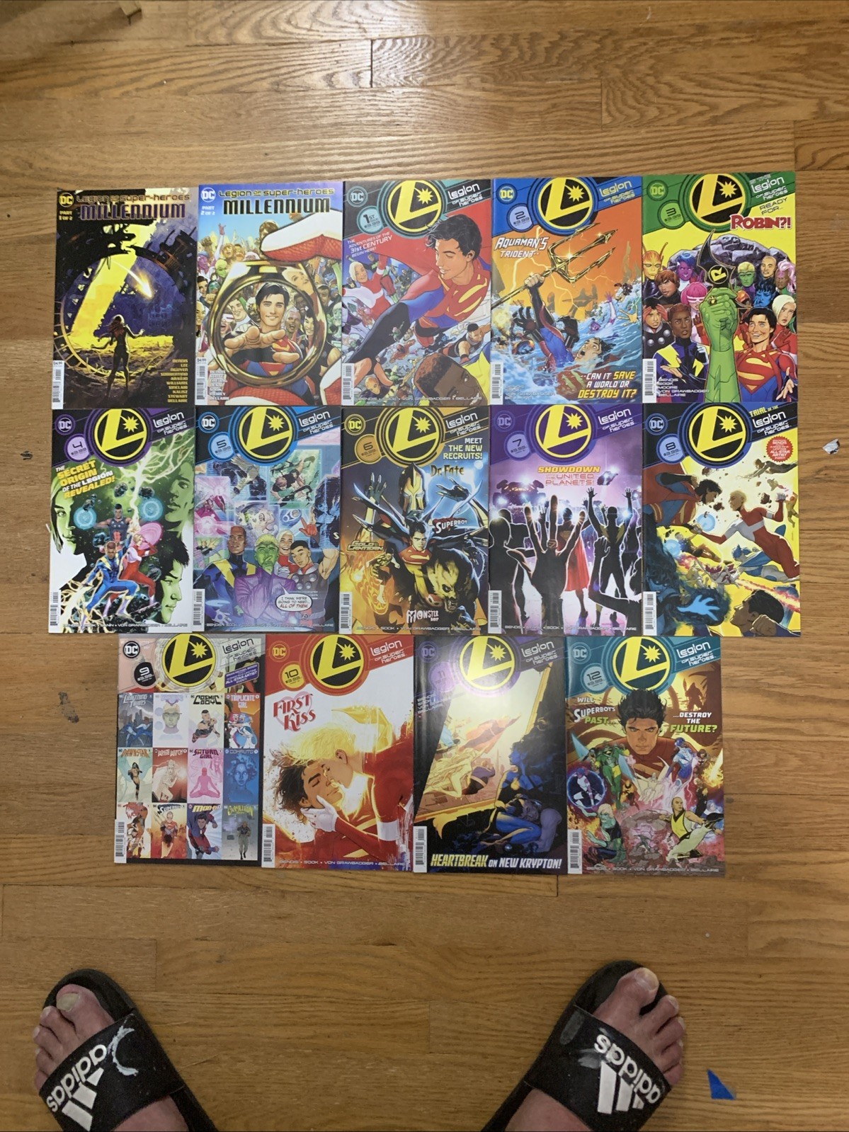 LEGION OF SUPER-HEROES #1-12 (2020) DC COMICS FULL COMPLETE SERIES RYAN SOOK