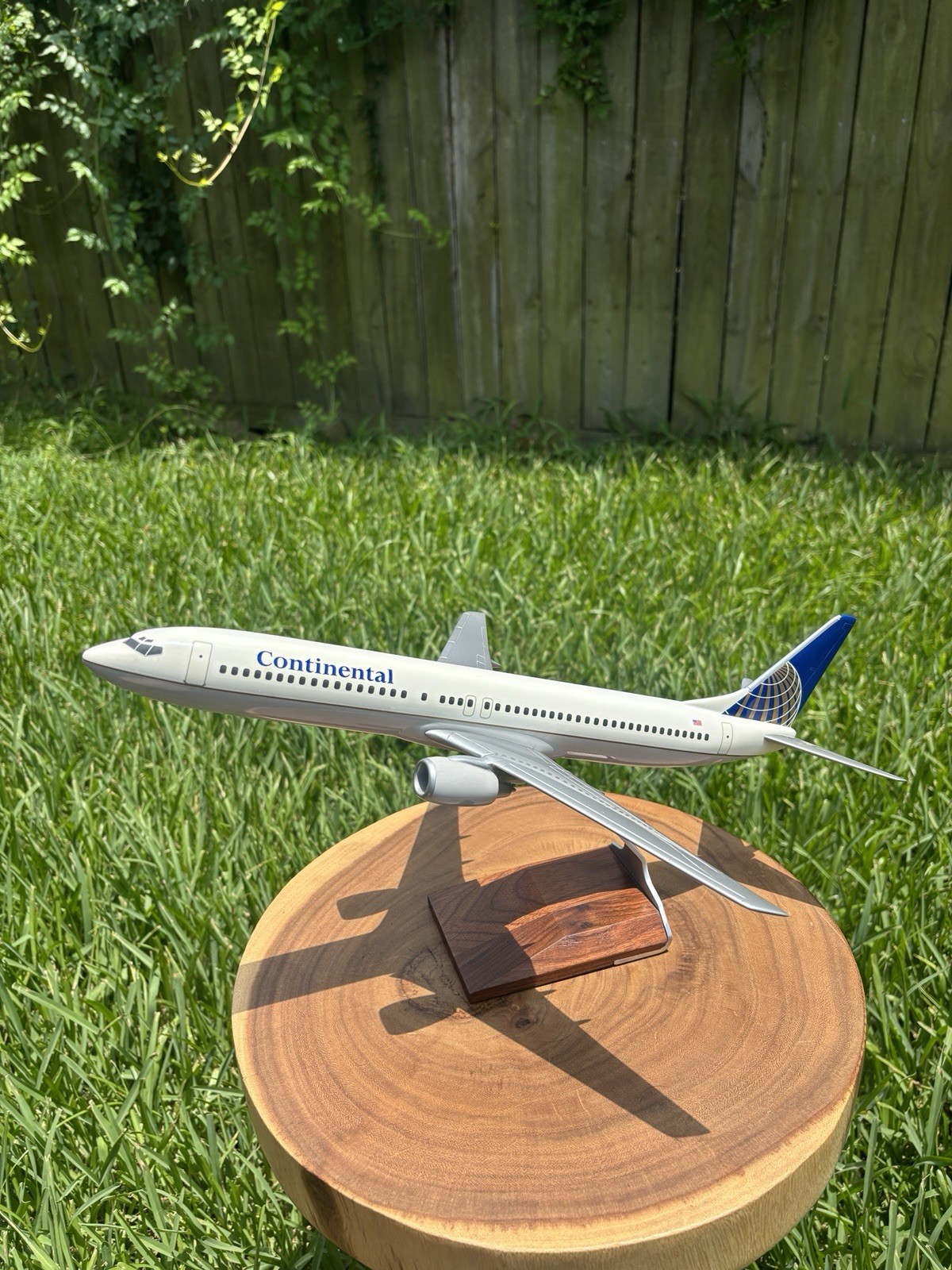Vintage PACMIN Continental Airlines Boeing 737-200 1:100 Scale Model Airplane