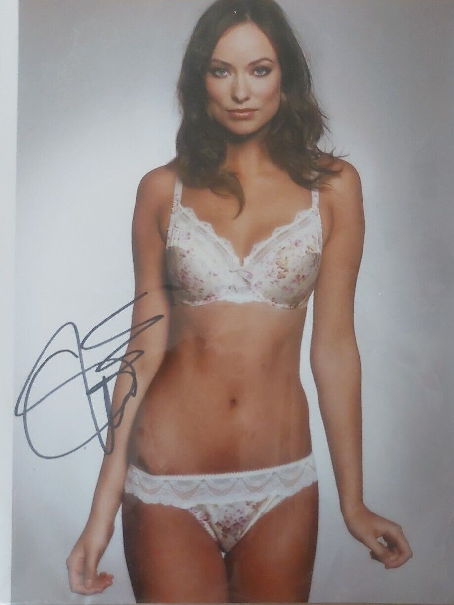 Olivia Wilde Signed 8 X 10 Photo Autograph Sexy Photo (COA) Included 