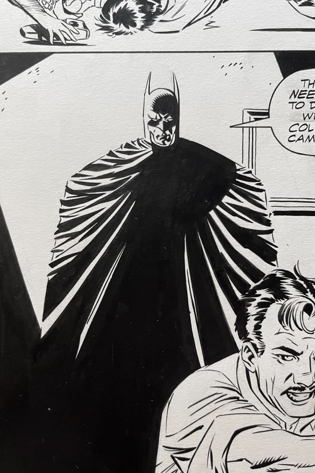 Lee Weeks original art - BATMAN CHRONICLES - Issue 7, page 8 - Dark Knight