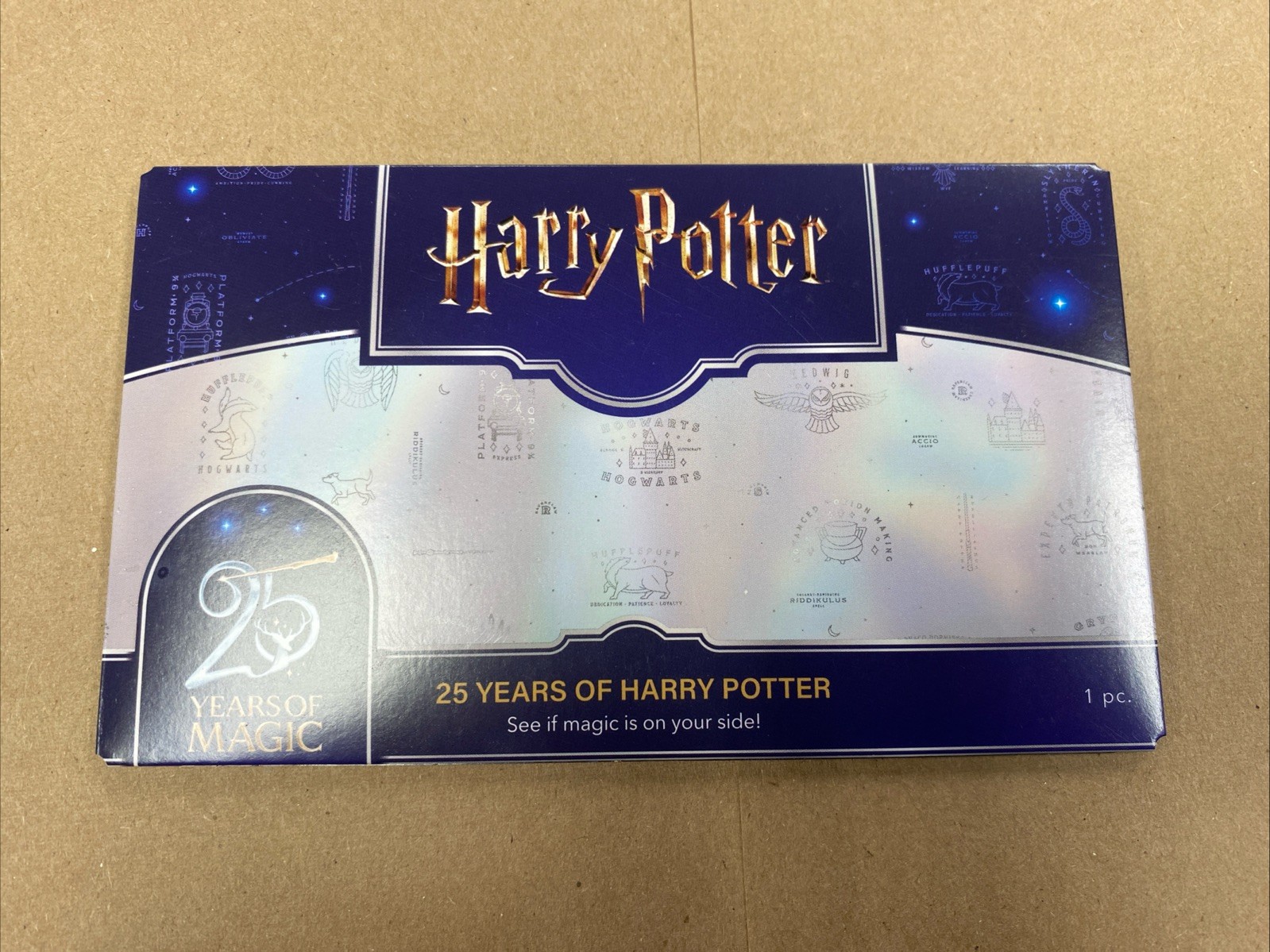 1 - Royal Dutch Mint Harry Potter 25 Years of Magic Silver SEALED