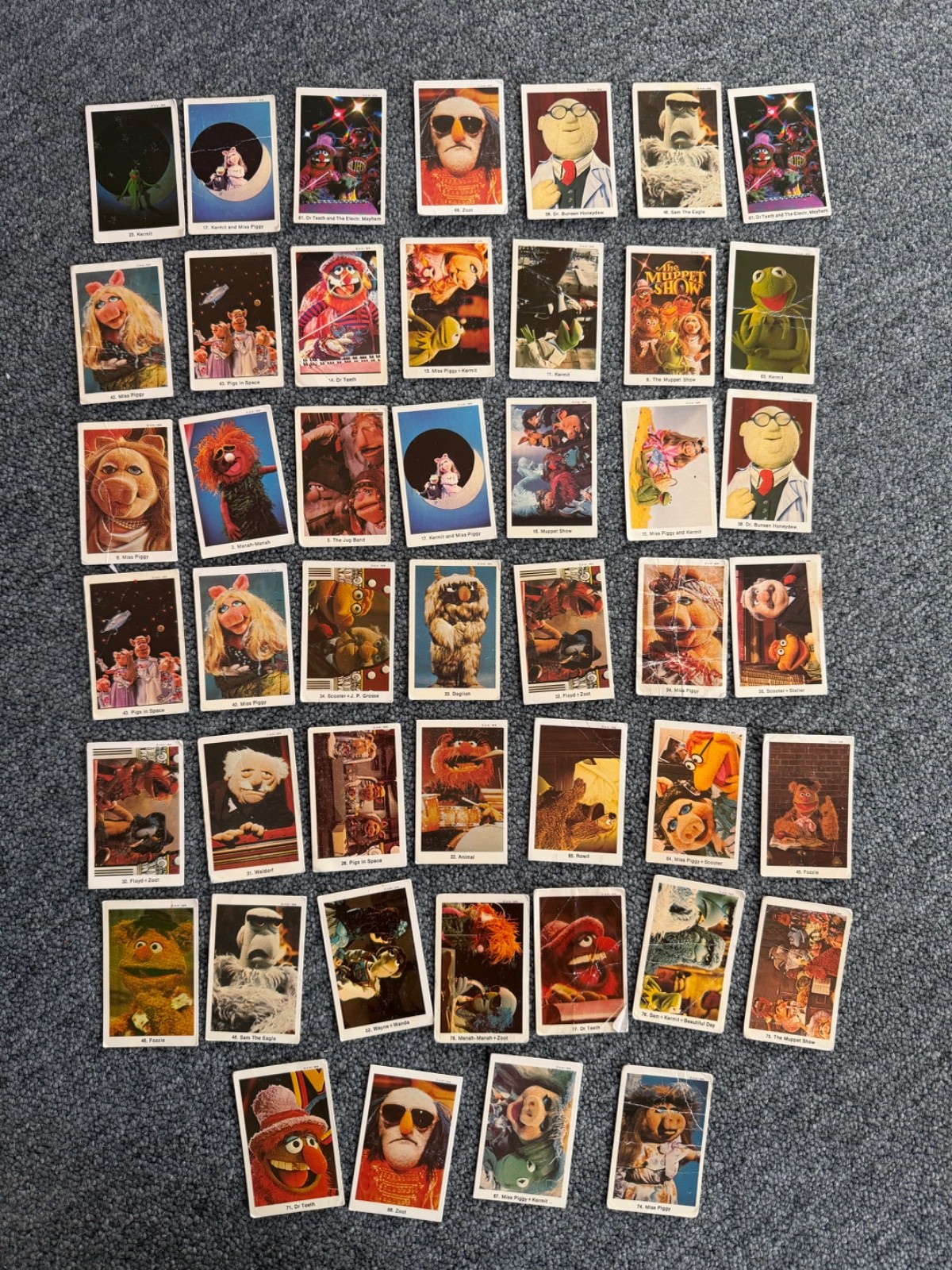 1978 SWEDISH SAMLARBILDER The Muppet Show HUGE LOT
