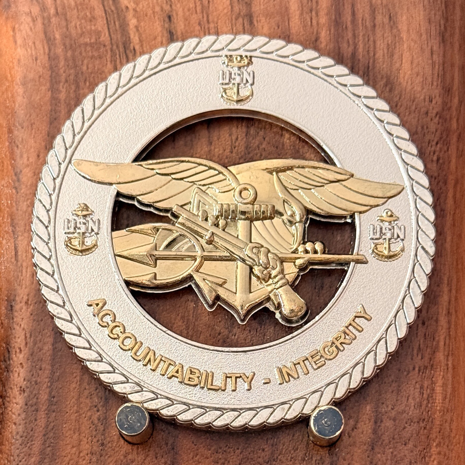 US Navy SEAL Team XVIII Double Sided Challenge Coin  M#37