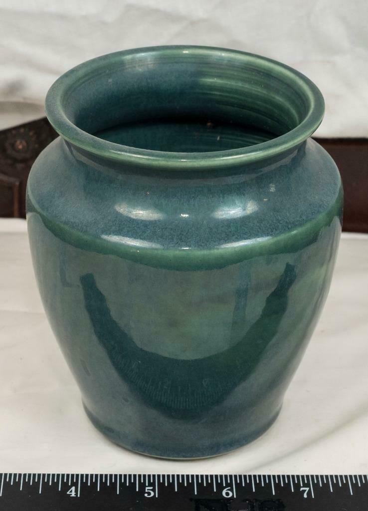 Handmade Ceramic Vase Glazed Signed by Artist 