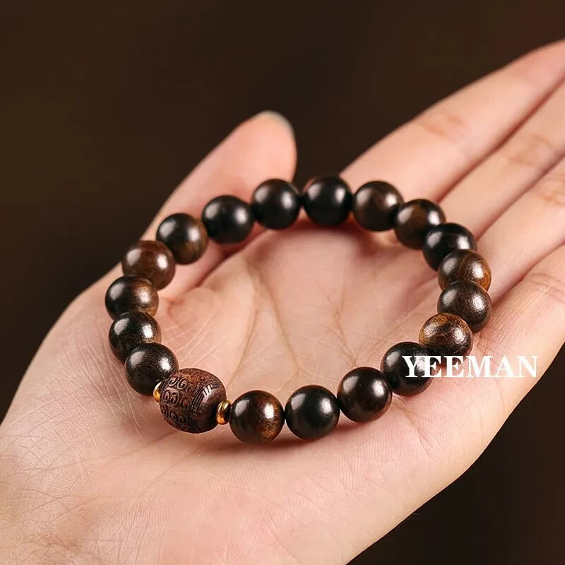 Grade A Natural Wood Prayer Beads Men Woman Couple Bracelet Fashion Jewelry Grade A Natural Wood Prayer Beads Men Woman Couple Bracelet Fashion Jewelry
