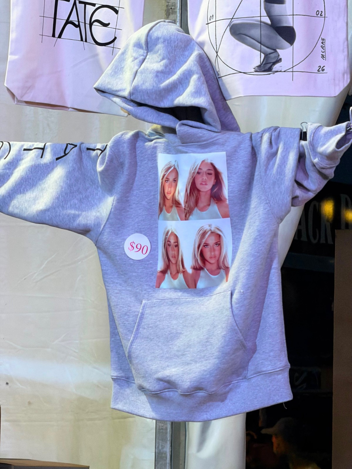 Tate McRae Merch Lollapalooza Festival 2026  Reprint Hoodie