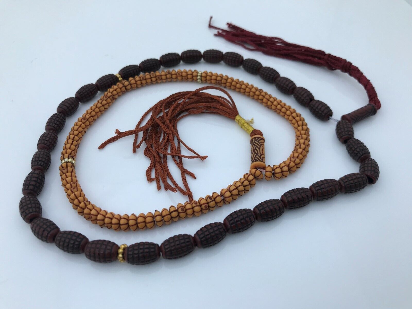 Tasbeeh Prayer Beads Mala Bracelet Islamic Religion Muslim 33 Counts Beads Lof 2