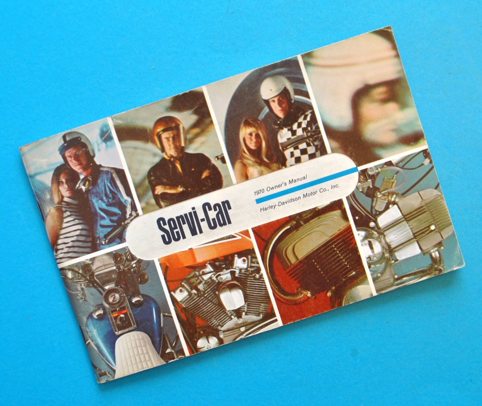 Antique Vintage Original 1970 Harley GE Servi Car Owners Manual Riders Hand Book