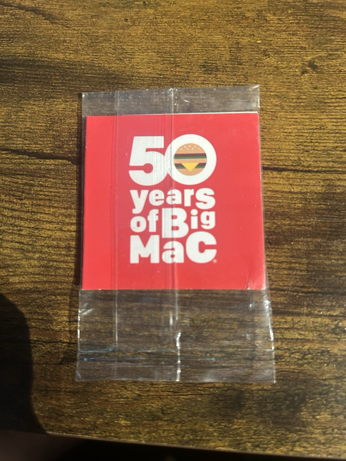 NIP McDonald\'s 50 Years Of Big Macs Commemorative McDonald’s Coin