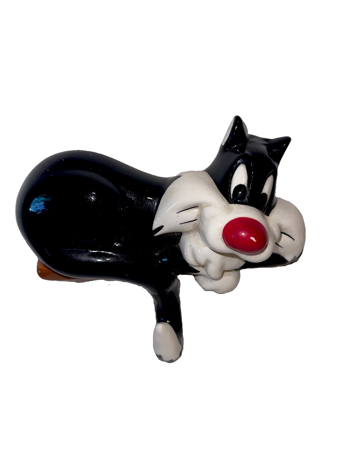 Adorable Vintage Ceramic Looney Tunes Sylvester Wall Hook Warner Bros Studio Adorable Vintage Ceramic Looney Tunes Sylvester Wall Hook Warner Bros Studio
