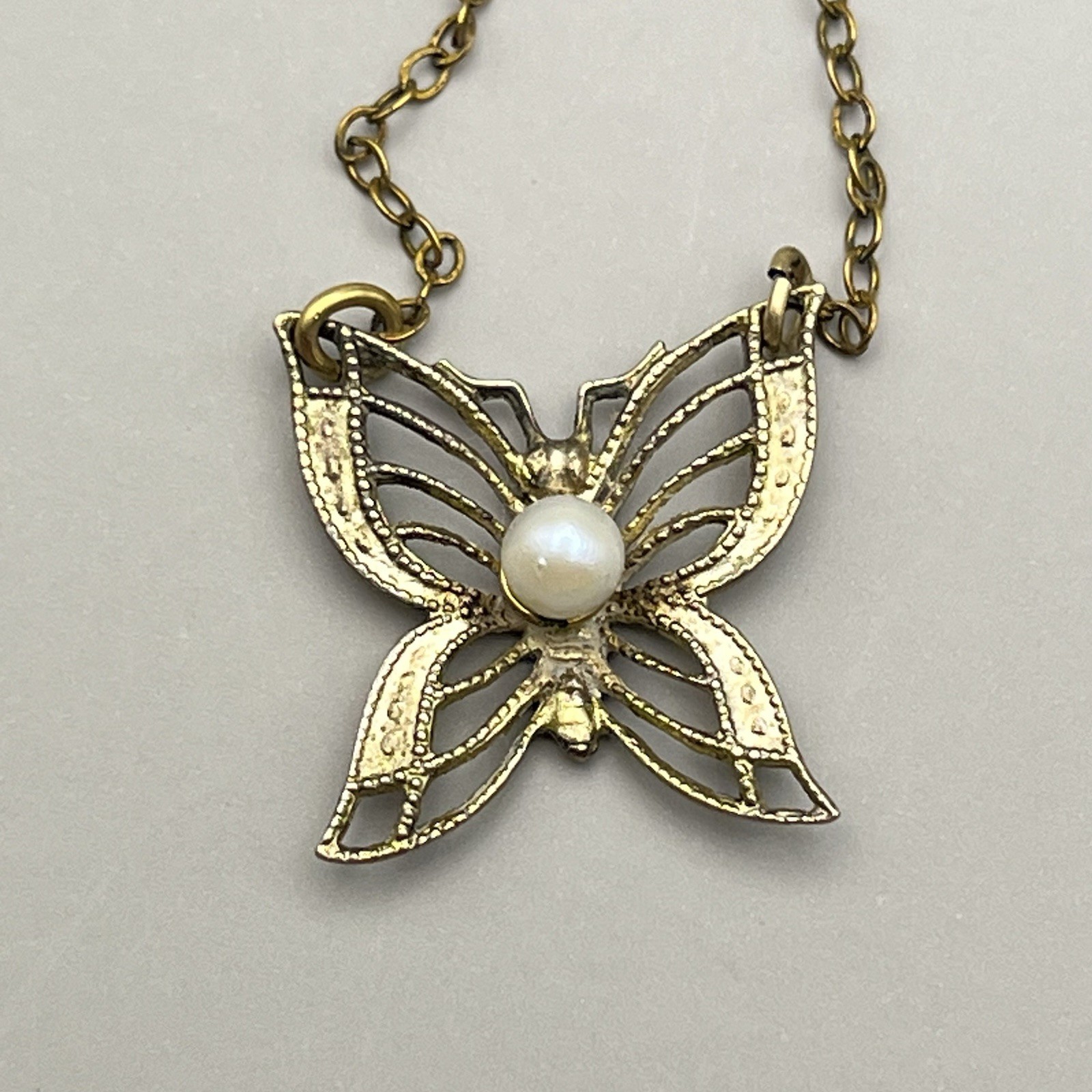 VTG DANECRAFT Necklace 1/20 12K GF Chain 14