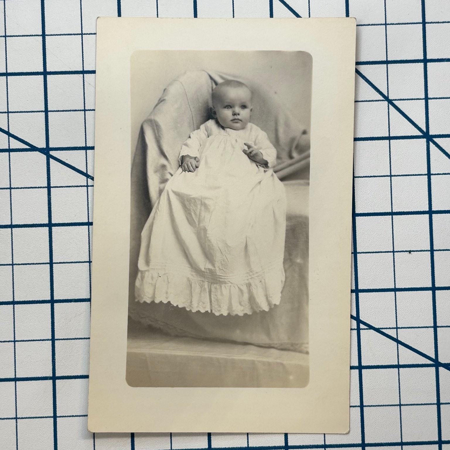 RPPC Vintage Artura Real Photo Postcard Baby Portrait Early 1900s