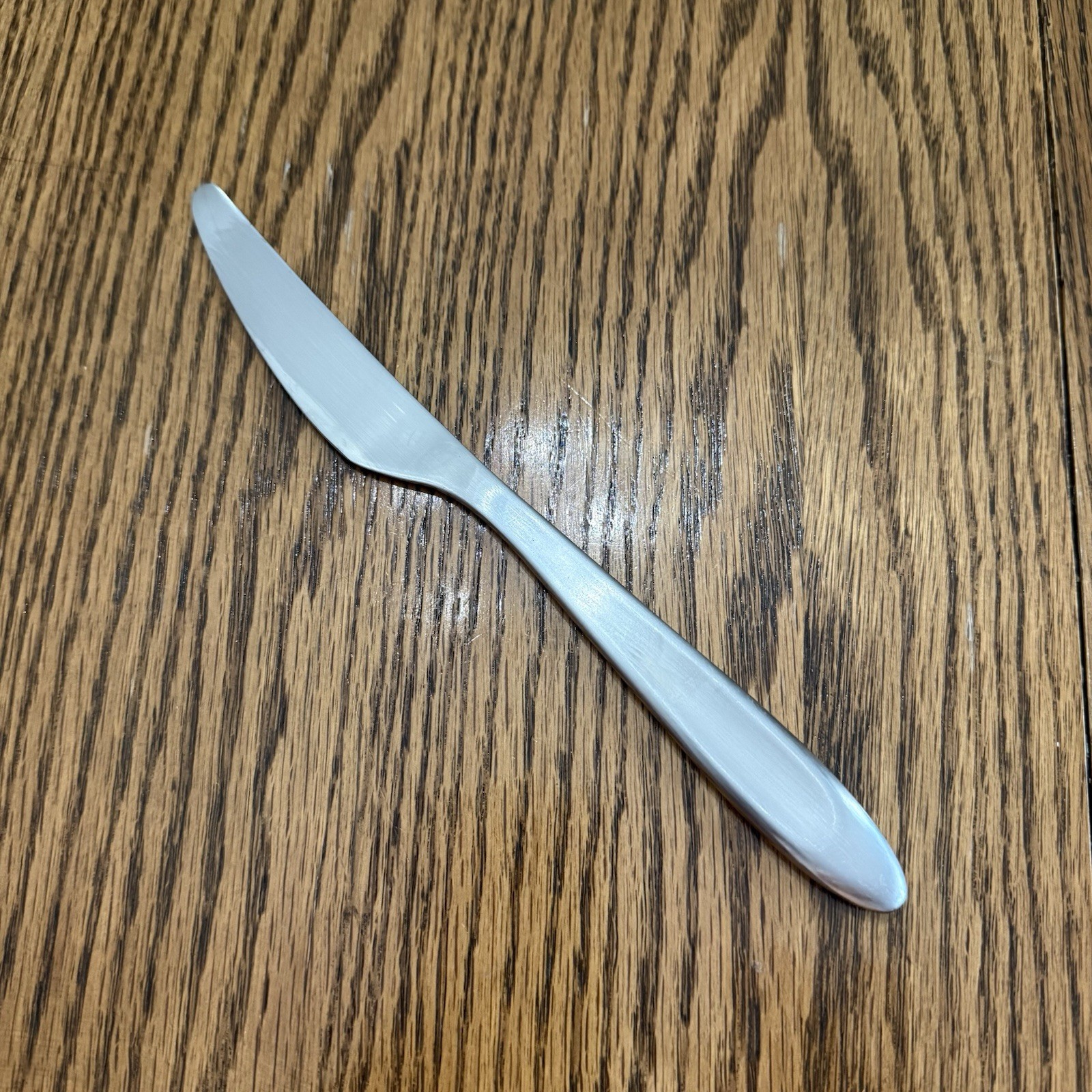 gs Gourmet Settings STAND BY Concave Point Tip Satin Stainless DINNER KNIFE 9.5 gs Gourmet Settings STAND BY Concave Point Tip Satin Stainless DINNER KNIFE 9.5