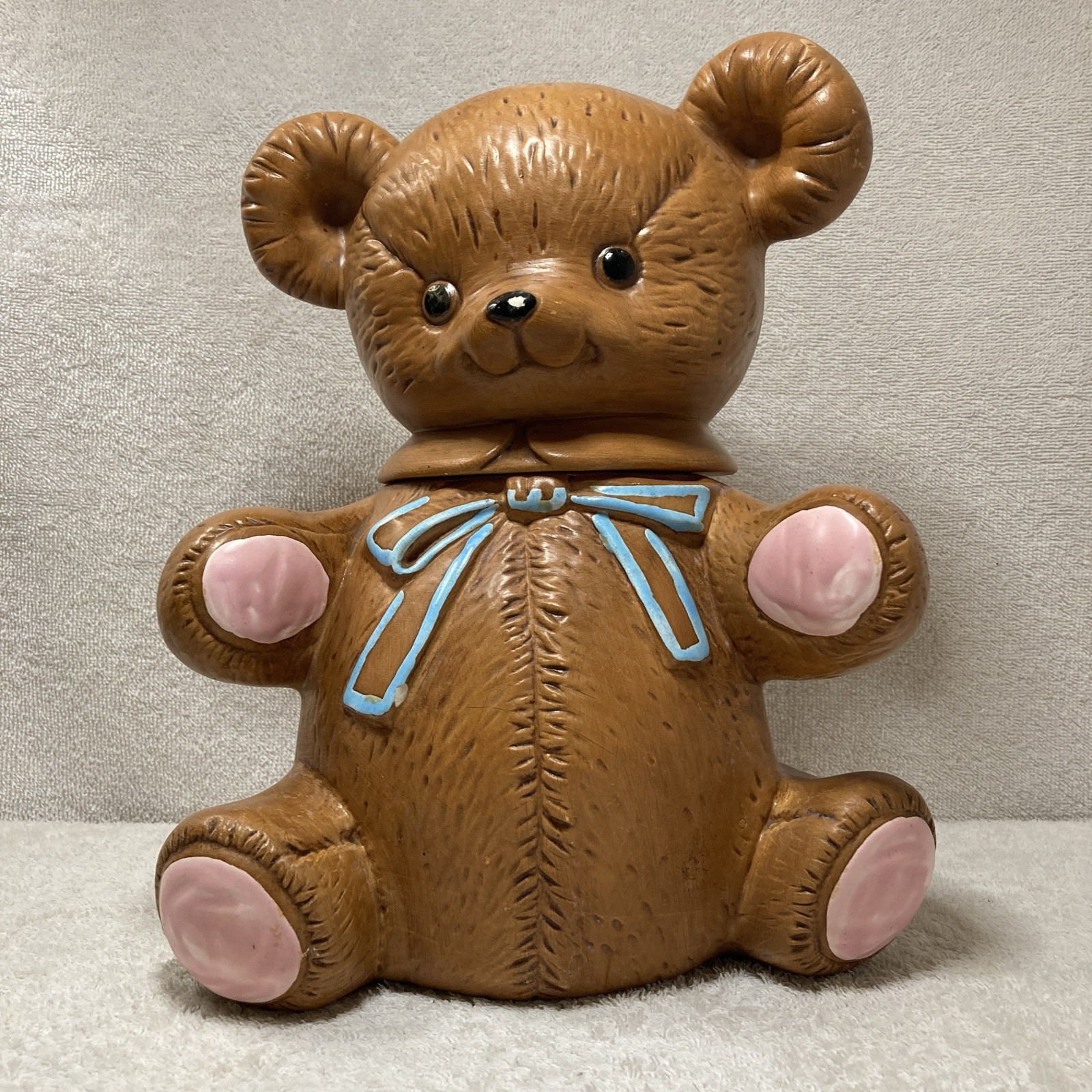 Vintage Teddy Bear Cookie Jar by Twin Winton Pottery Vintage Teddy Bear Cookie Jar by Twin Winton Pottery
