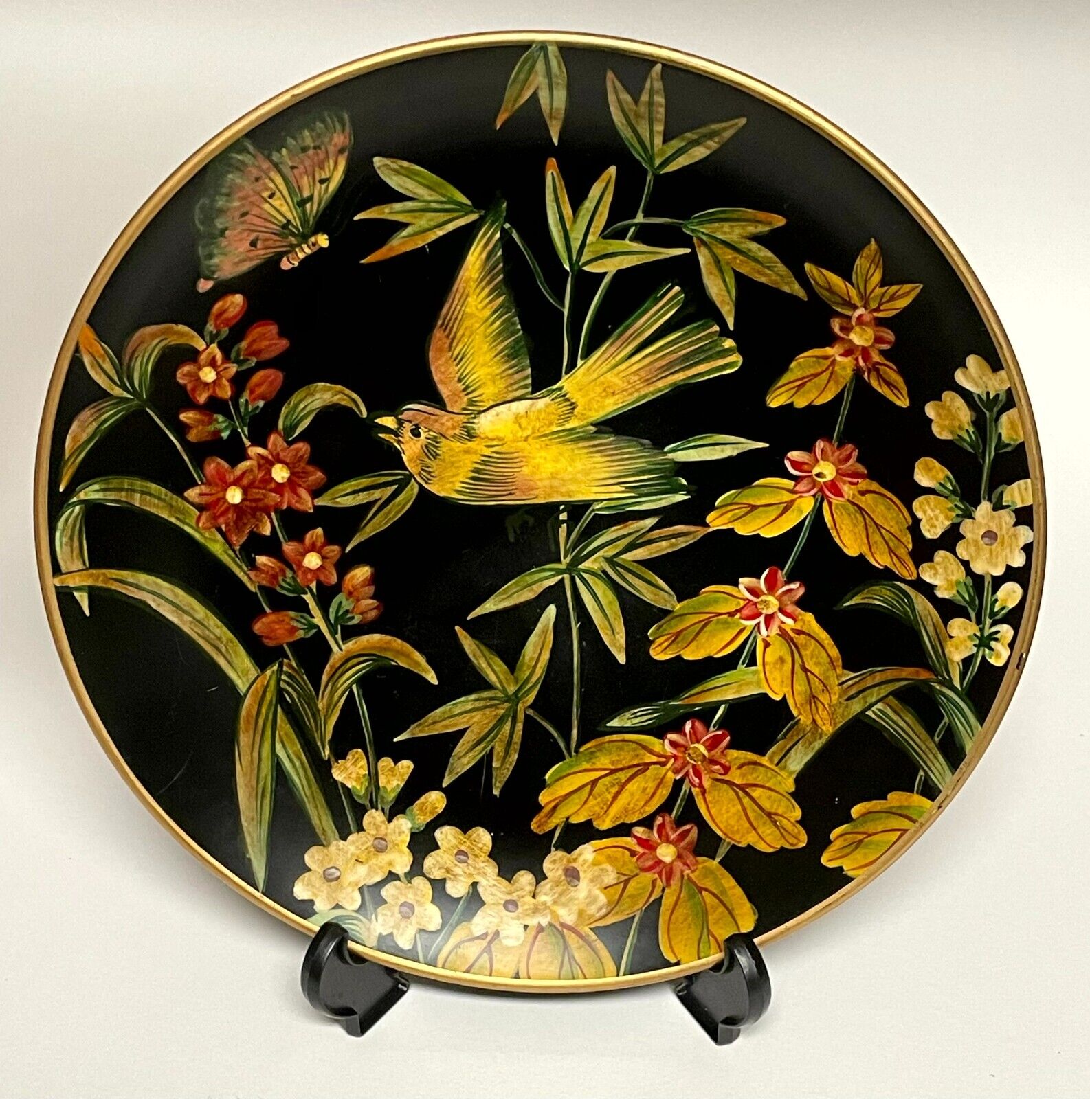 Raymond Waites Toyo Trading Company Decorative Bird Plates - Five Available