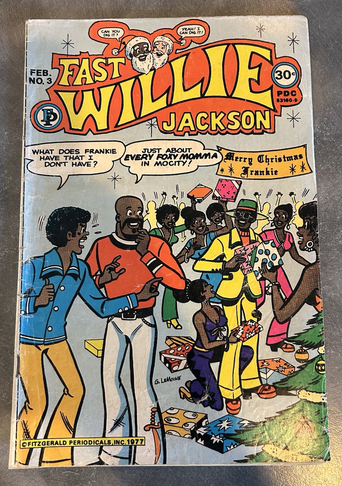 Fast Willie Jackson #3 1977 Fitzgerald Periodicals Comics F/G Comic Book Fast Willie Jackson #3 1977 Fitzgerald Periodicals Comics F/G Comic Book