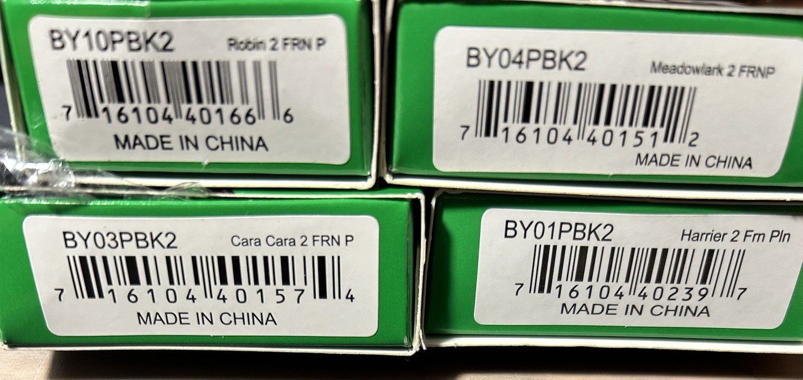 Spyderco Byrd FRN Lot (4 NIB Knife Folders) - Start a Collection New in Boxes Spyderco Byrd FRN Lot (4 NIB Knife Folders) - Start a Collection New in Boxes