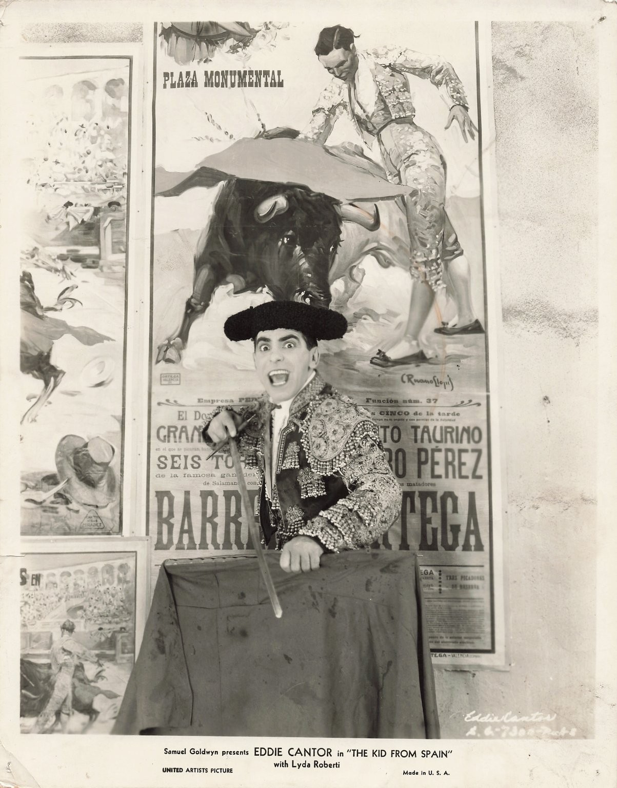 Eddie Cantor The Kid From Spain 8x10 Publicity Still Movie Photo