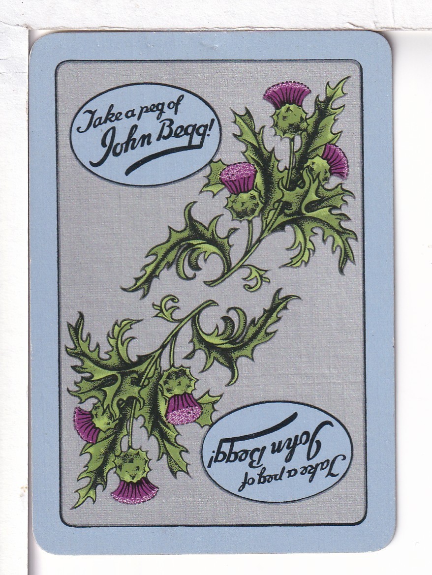 Single Vintage Playing Card Beer, \