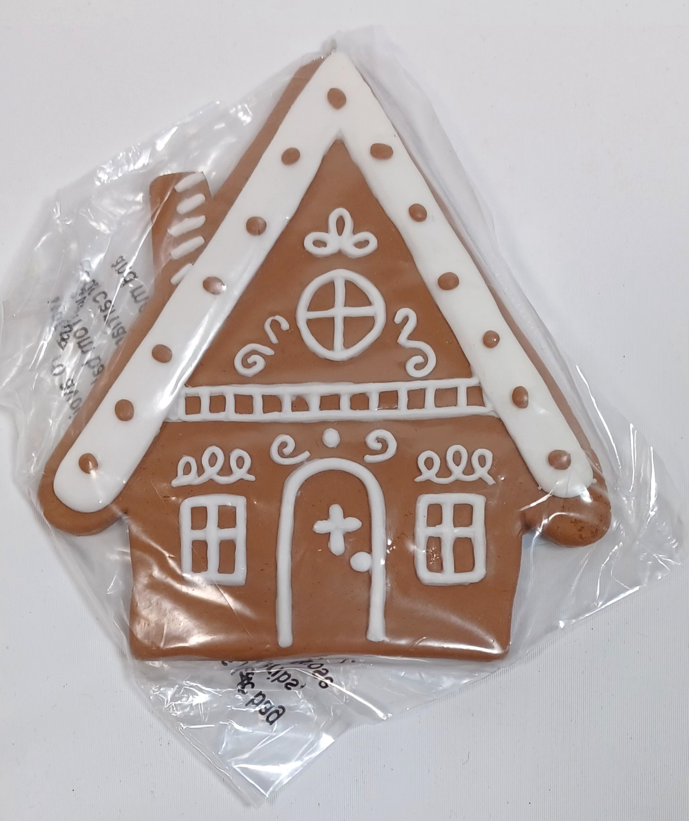NEW Gingerbread House Christmas Ornament Clay Dough Cookie Iced Icing Wondershop