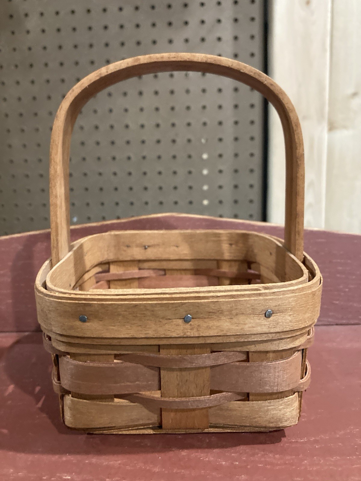 1991Longaberger Basket Handwoven in USA - Artist Signed. Ohio