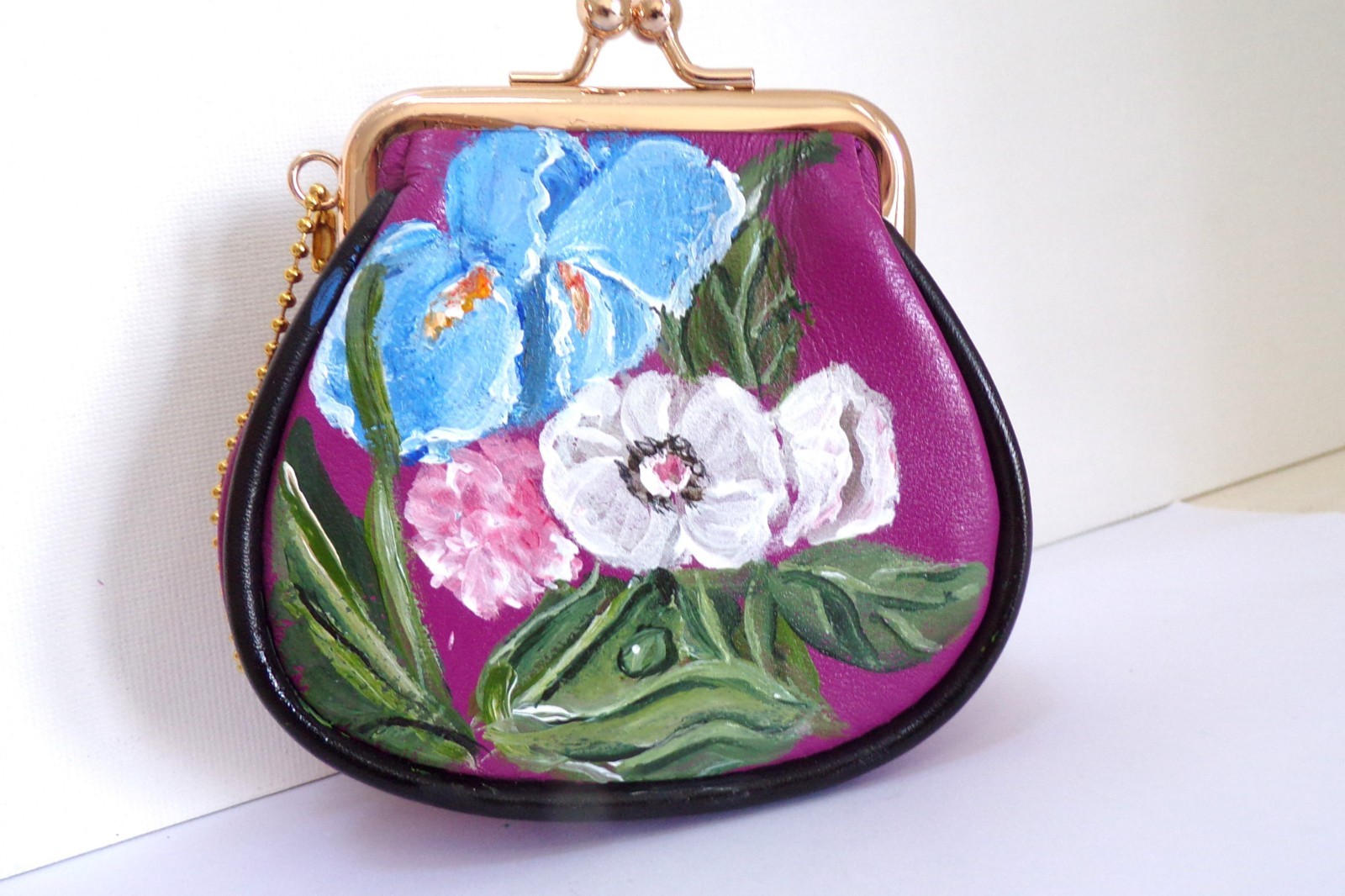 original hand painted coinpurse