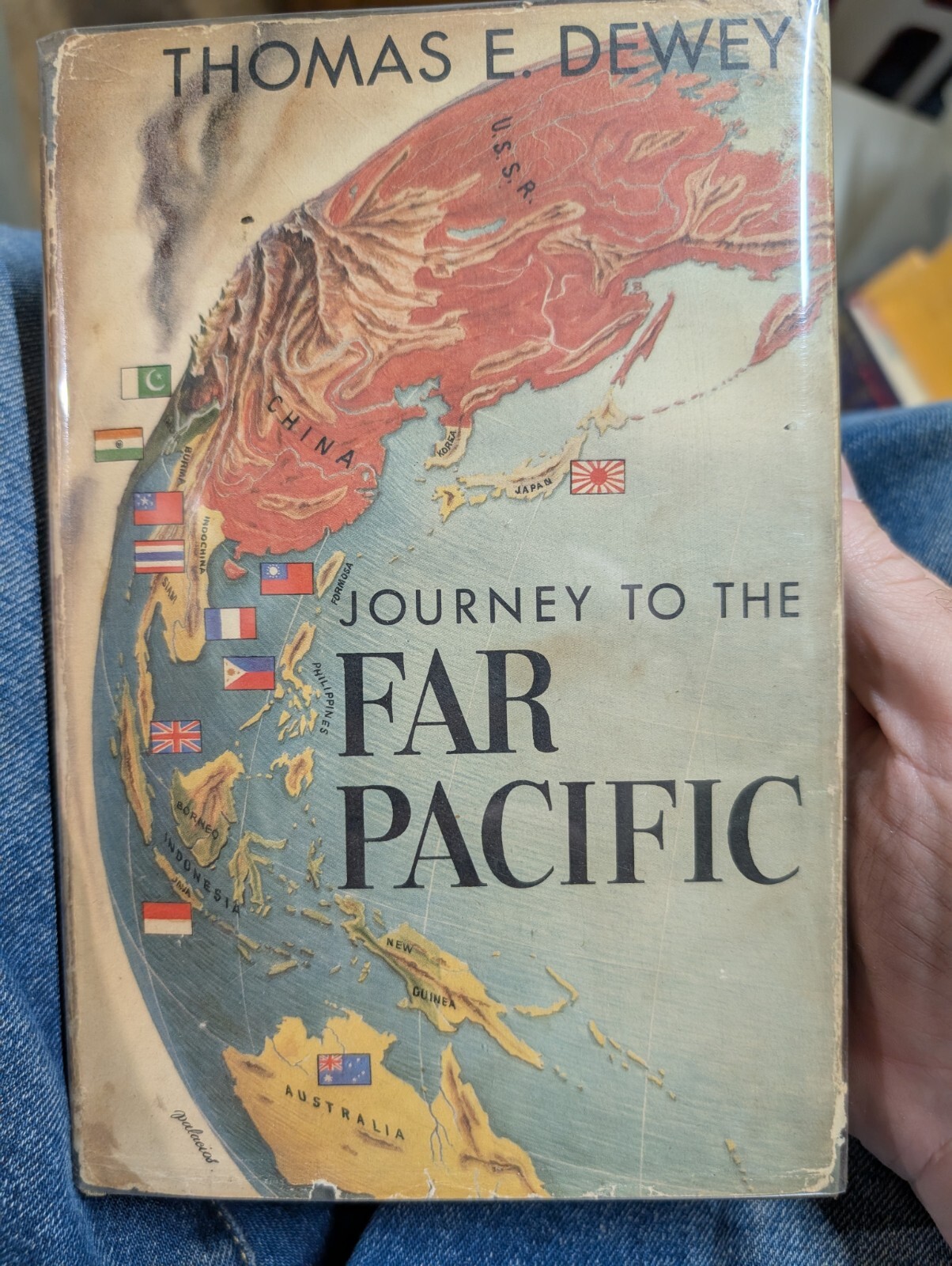 Rare Thomas Dewey Signed Book \