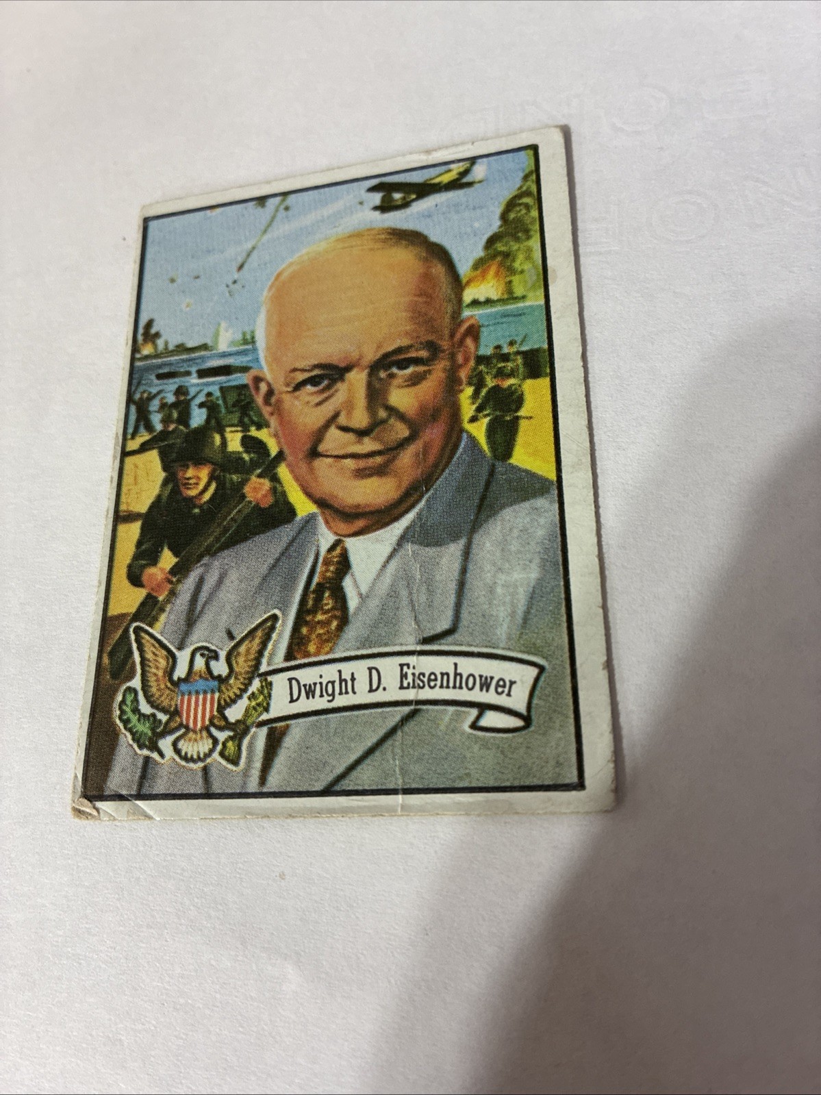 1972 Topps US Presidents Dwight D. Eisenhower #33 1972 Topps US Presidents Dwight D. Eisenhower #33
