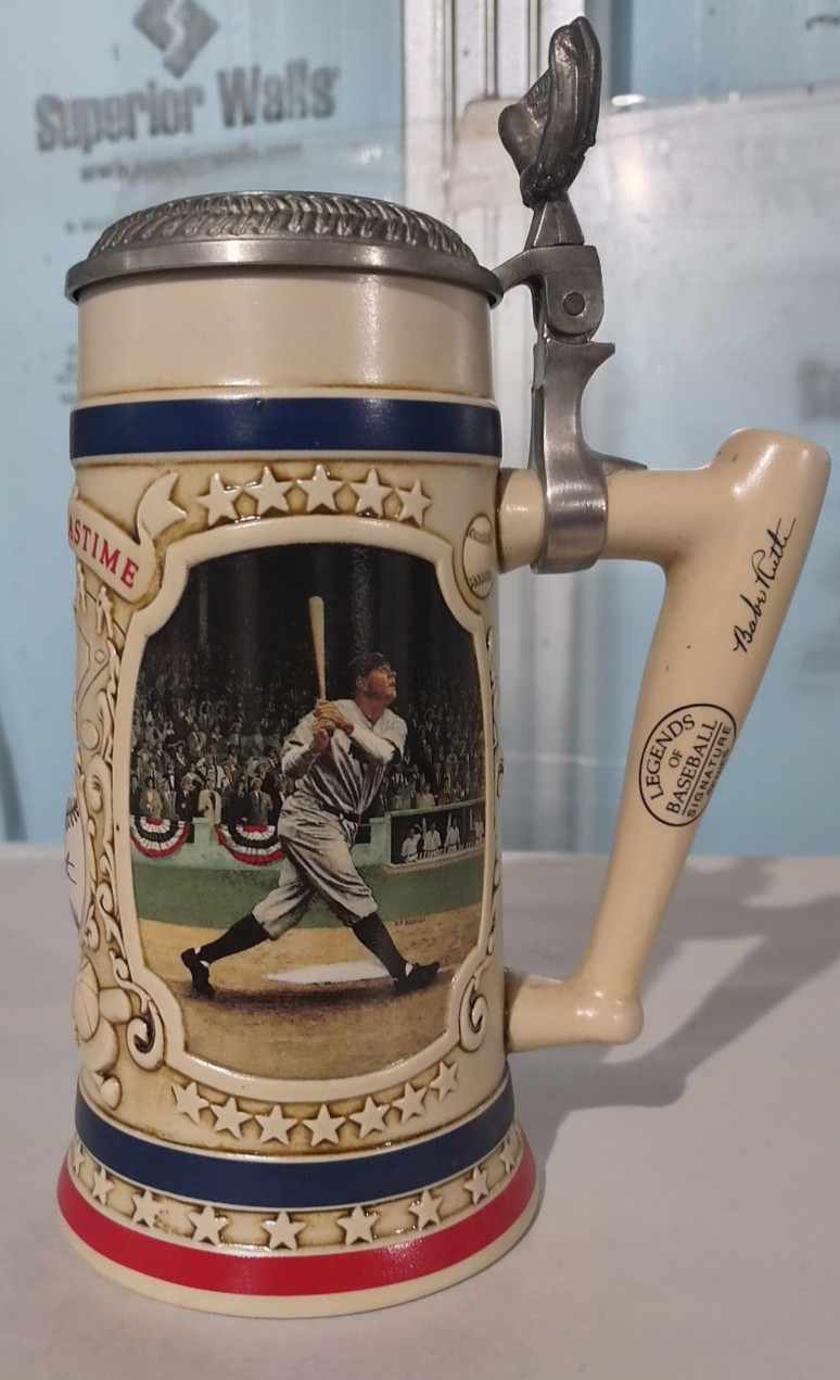 Bradford Museum Babe Ruth: The Called Shot Beer Stein 1993