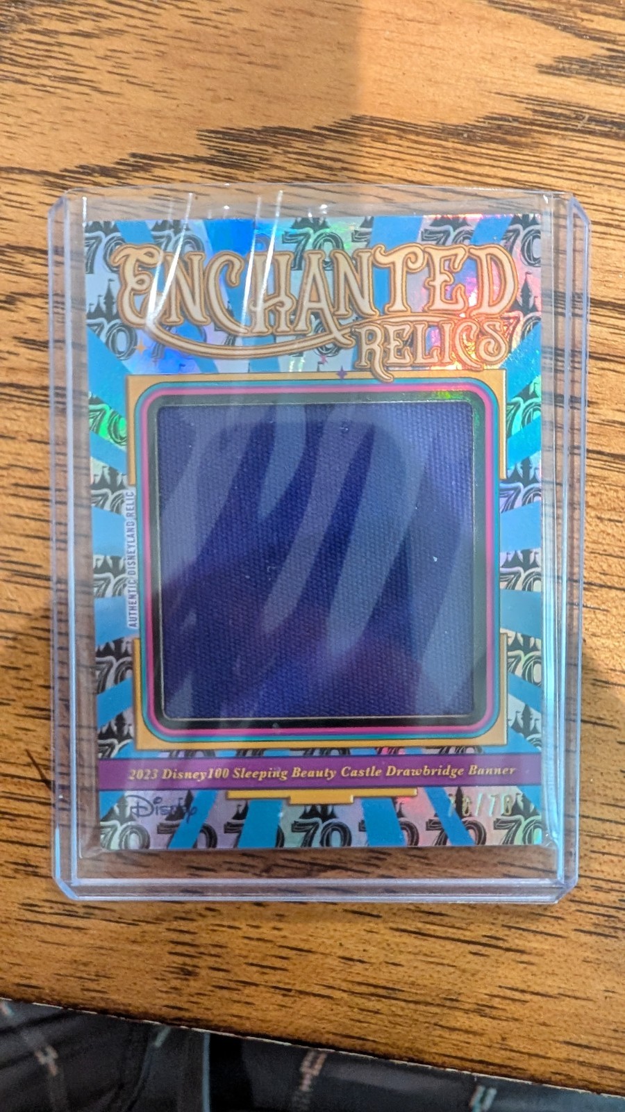 2025 Topps Disneyland 70th Anniversary Astro Blasters Cast Enchanted Relic 11/70