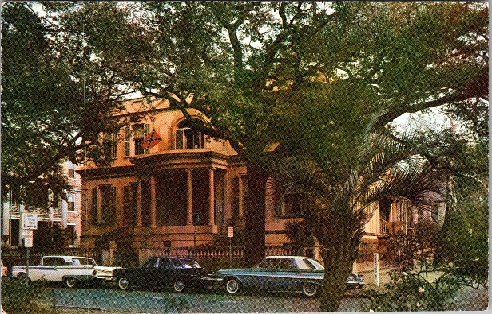Savannah GA-Georgia, Owens-Thomas House, Vintage Postcard