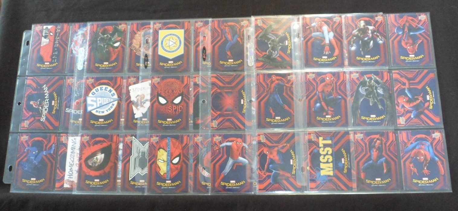 WALMART 2017 UD Spider-Man Homecoming COMPLETE SET of 50 \
