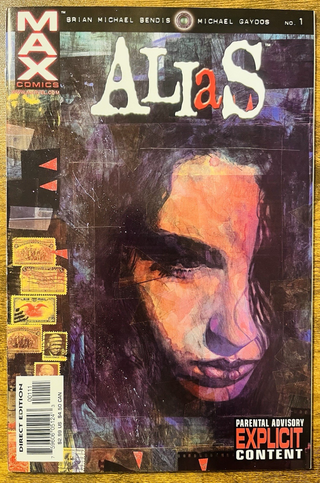ALIAS 1 HIGH GRADE 1ST APPEARANCE OF JESSICA JONES MARVEL MAX COMICS 2001