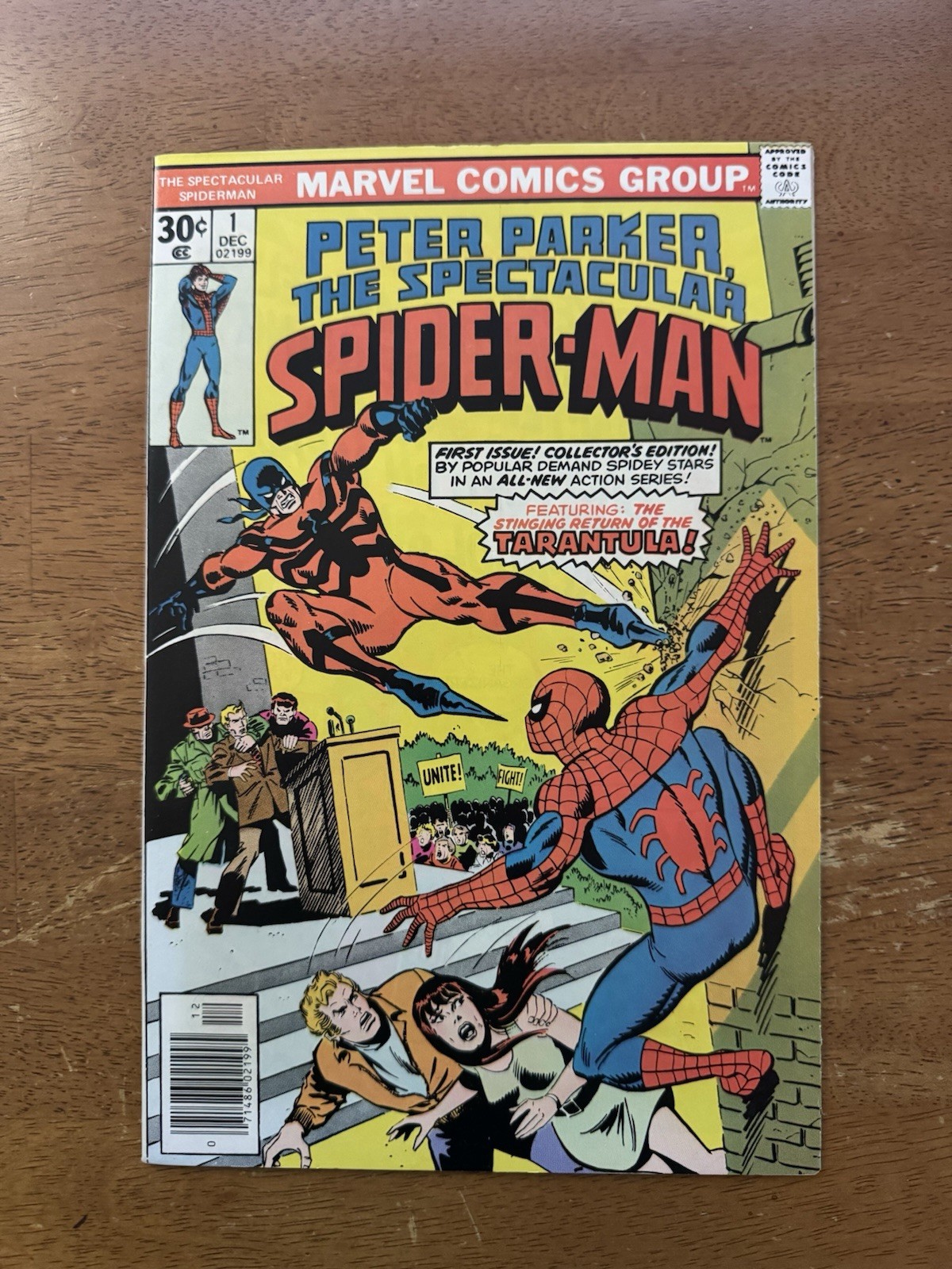 PETER PARKER THE SPECTACULAR SPIDER-MAN #1 NM RETURN OF THE TARANTULA
