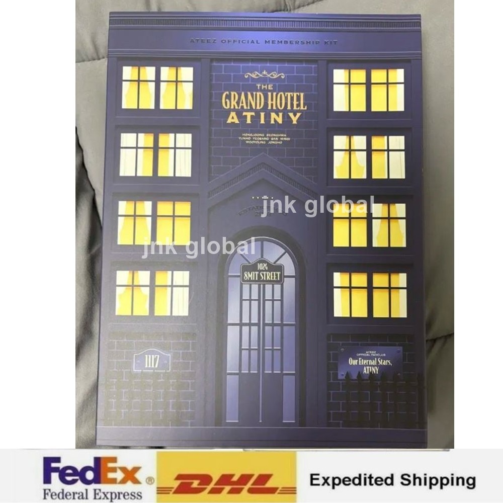 ATEEZ 6TH Official Fanclub  ATINY 6TH MEMBERSHIP KIT THE GRAND HOTEL+ Express