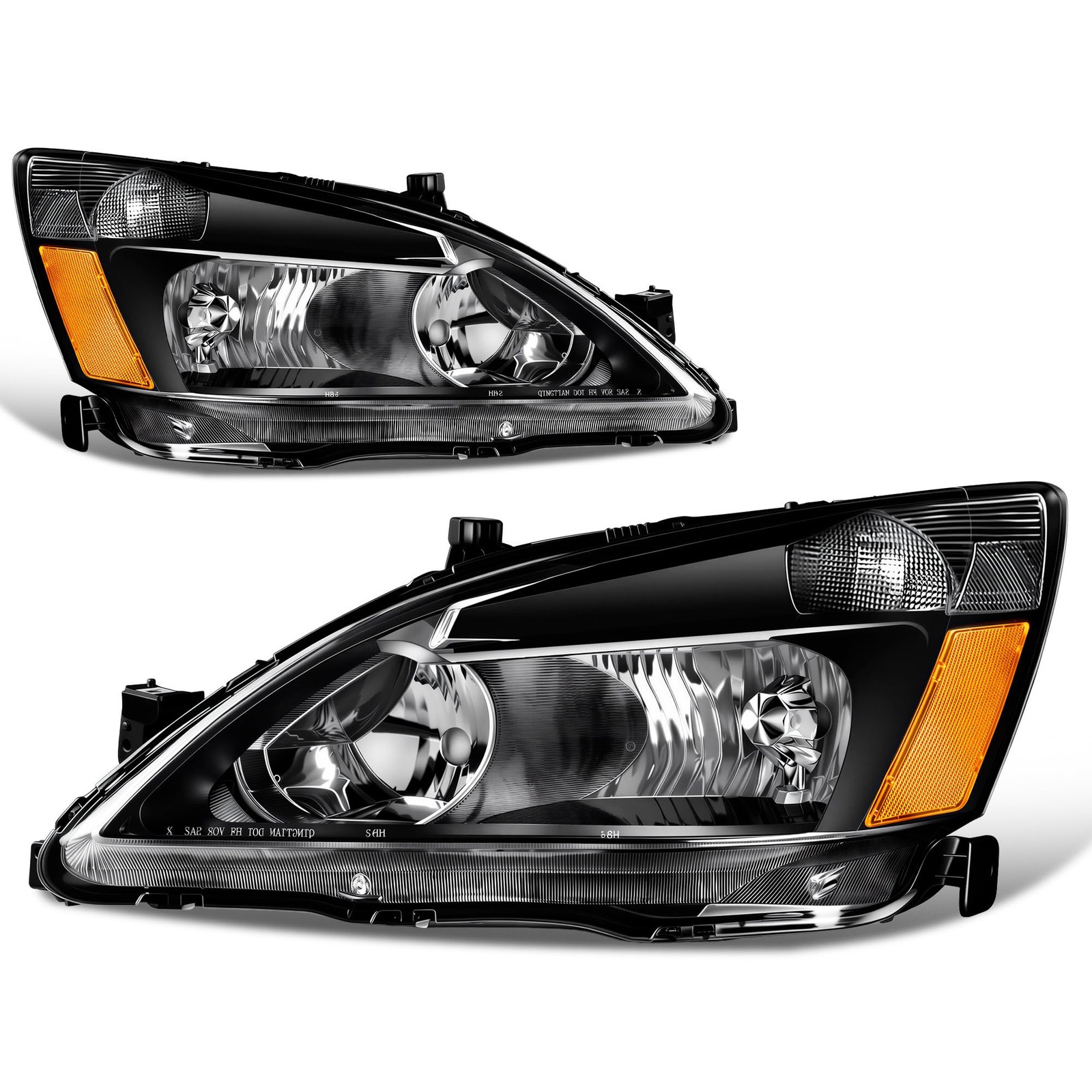 AUTOSAVER88 Headlight Assembly Compatible with 2003-2007 Honda Accord | Not F... AUTOSAVER88 Headlight Assembly Compatible with 2003-2007 Honda Accord | Not F...