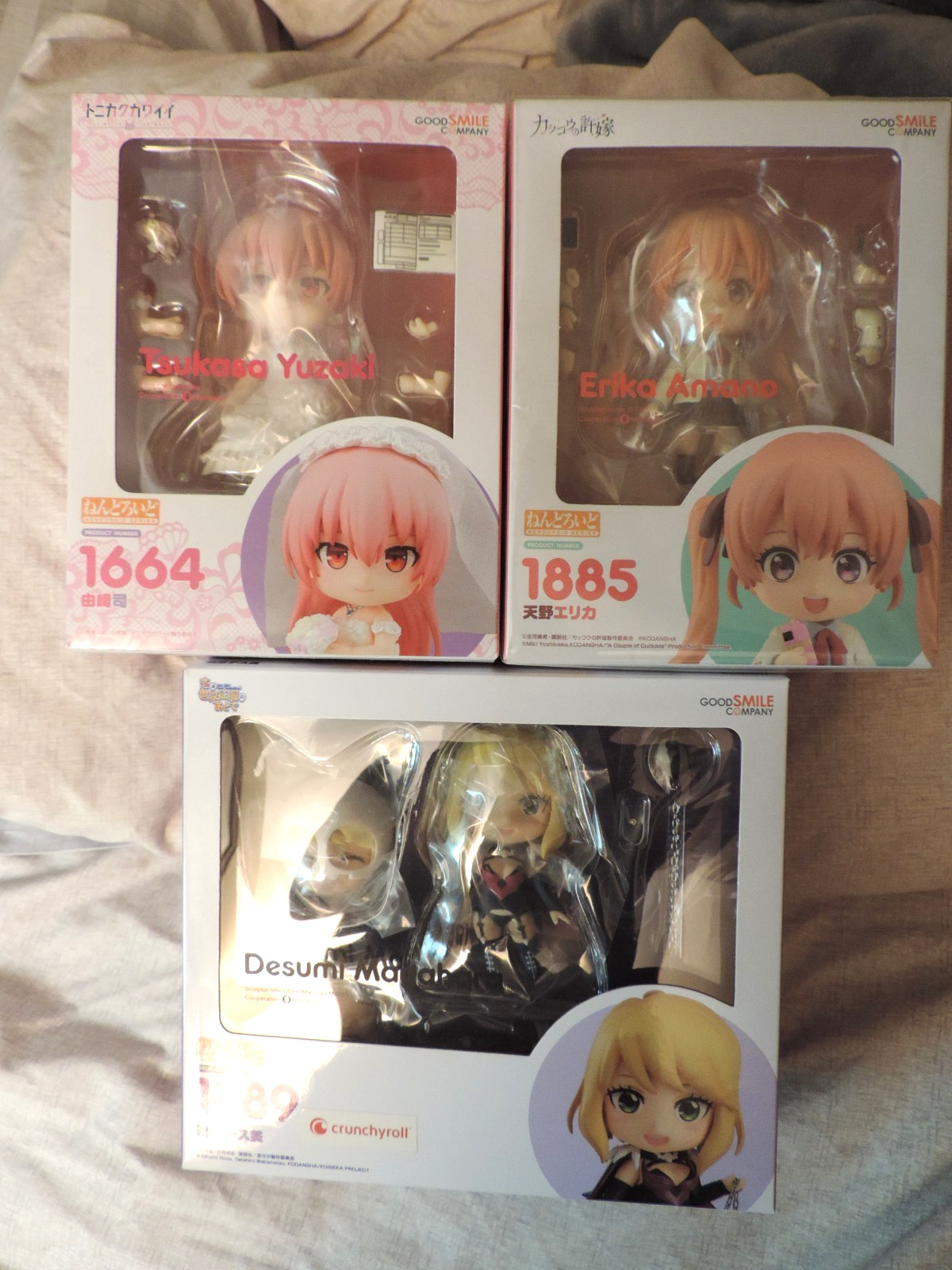 Good Smile Company - Desumi, Erika & Tsubasa Nendoroid - New - Mint Condition